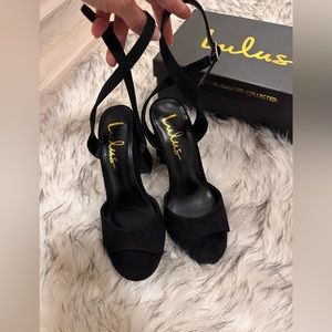 Lulus nwt heels size 5.5
